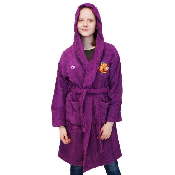 Kid bathrobe - Purple