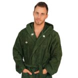 Bathrobe - Green-White 