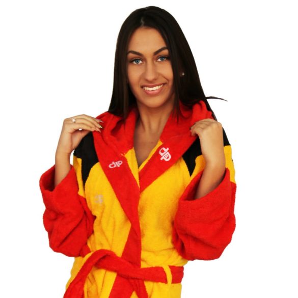 Bathrobe - Yellow-Red