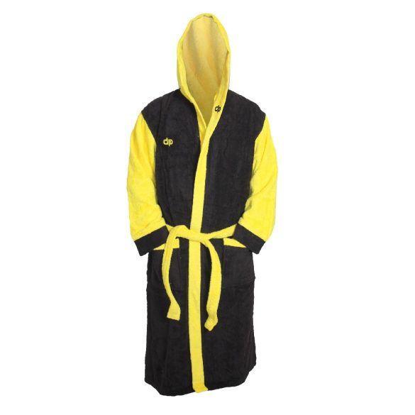 Bathrobe - Black-Yellow