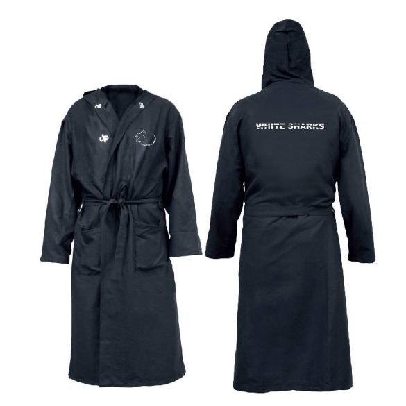 WHITE SHARKS HANNOVER - Microfiber Bathrobe