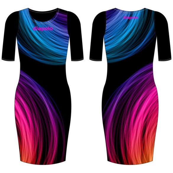 Damen Kleid-Colorful