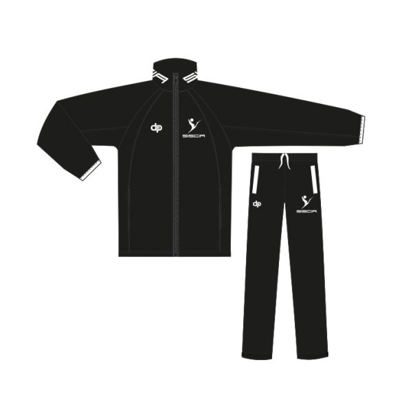 Water polo Club Siscia - "Budapest" microfaser tracksuit black