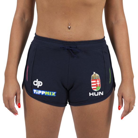 HUNGARIAN NATIONAL WATER POLO TEAM - Women's Terry Short - Navy