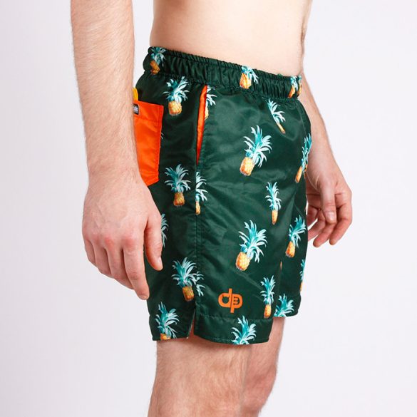 Men's beach short - Ananas 