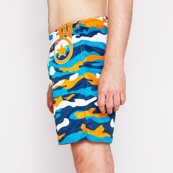 Men's beach short - Millitary blue 
