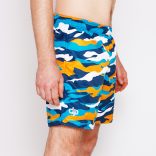Men's beach short - Millitary blue 