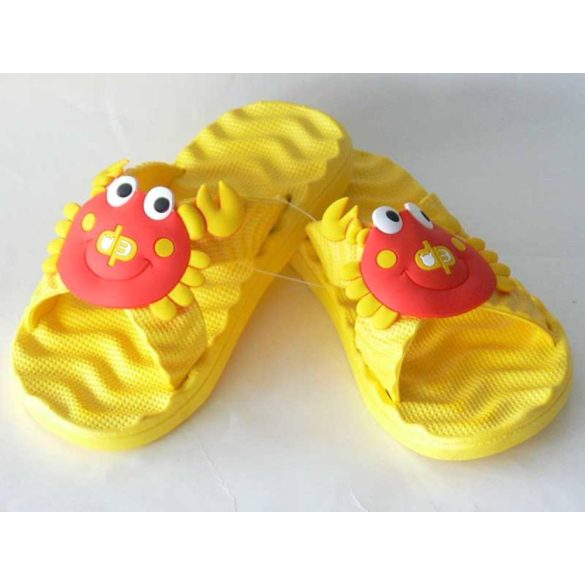 Children Slippers - Crab - Red