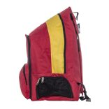 Fire Rucksack-gross (43x56x29 cm)-rot/gelb