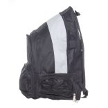 Fire Rucksack-gross (43x56x29 cm)-schwarz/weiss