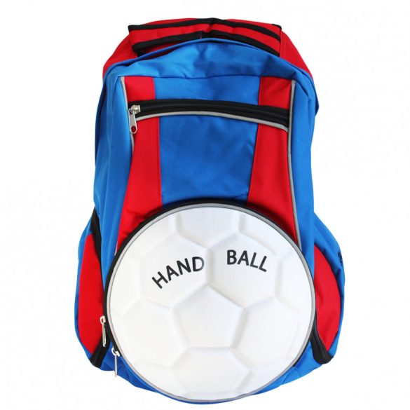 Handball Rucksack-Königsblau/Rot