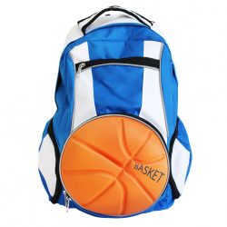  Basketball Rucksack-Königsblau/Weiß