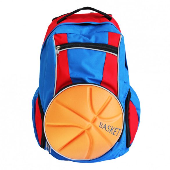  Basketball Rucksack-Königsblau/Rot