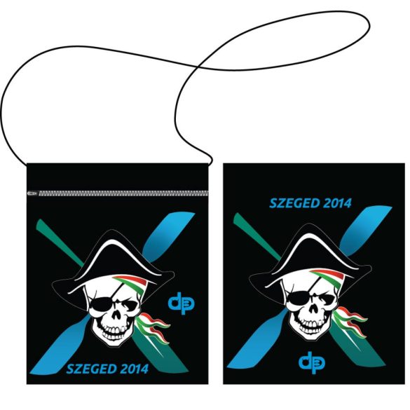 Kartenhülle-2014 Szeged Pirate-schwarz