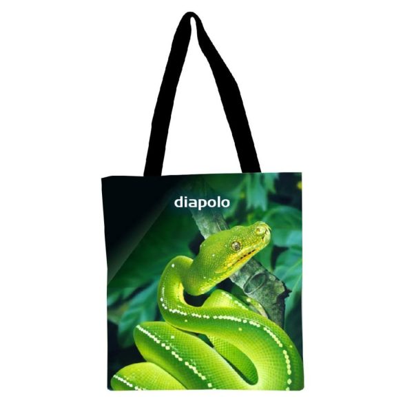 Einkaufstasche-Green Snake