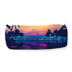 Pencil case - Palm and Ocean