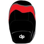 Fire Rucksack-gross (43x56x29 cm)-schwarz/rot