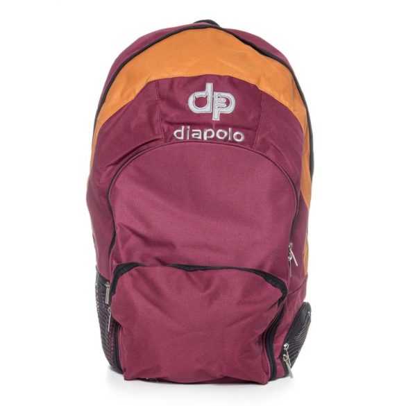 Backpack - Fire - big - (43x56x29 cm) - bordeaux-orange