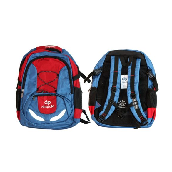 Backpack - Sky - Royal blue- red
