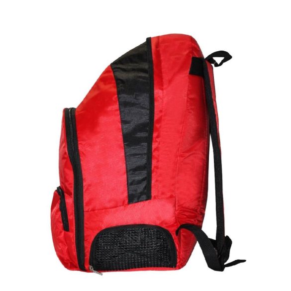 Fire Rucksack-gross (43x56x29 cm)-rot/schwarz