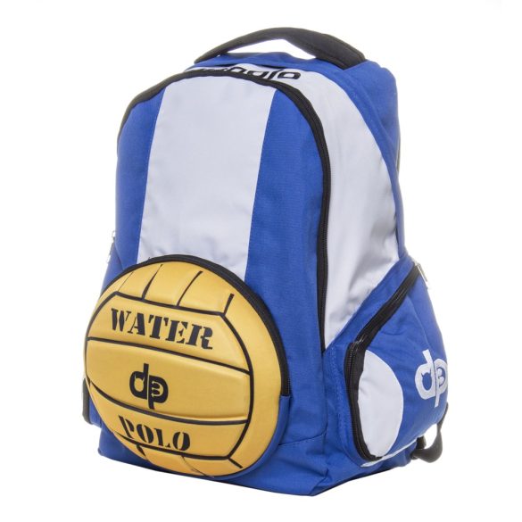 Backpack - water polo - white-Royal blue
