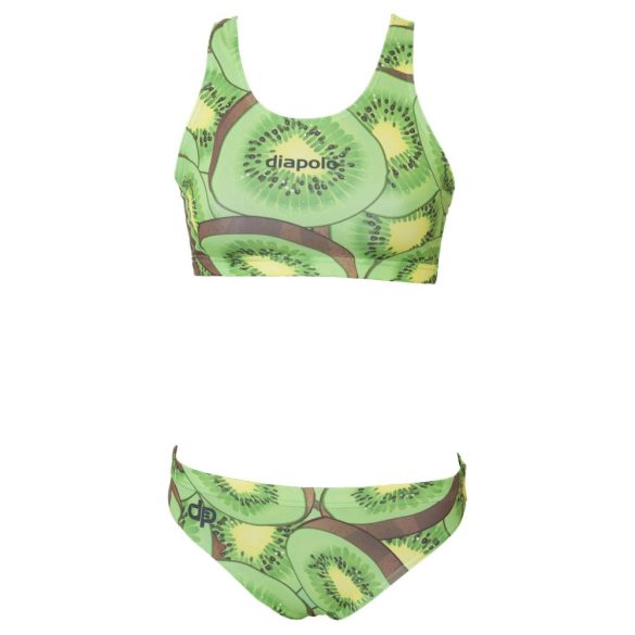 Thick strap bikini - Kiwi Fruit
