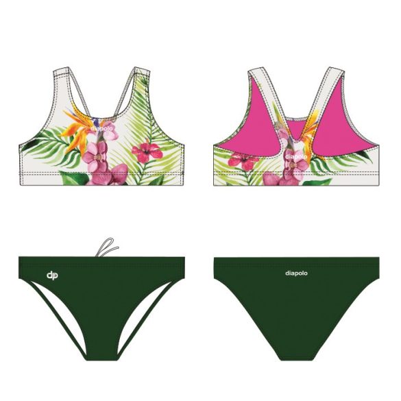 Bikini-Orchid mit breiten Trägern