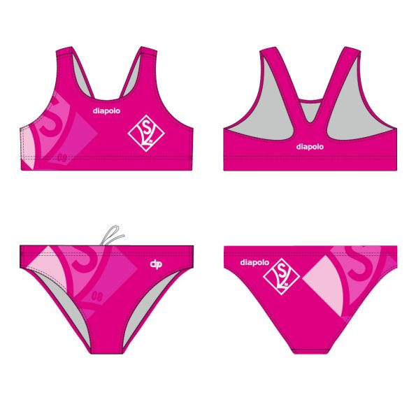 Bikini mit breiten Trägern