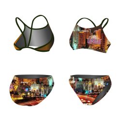 Bikini-Las Vegas mit dünnen Trägern