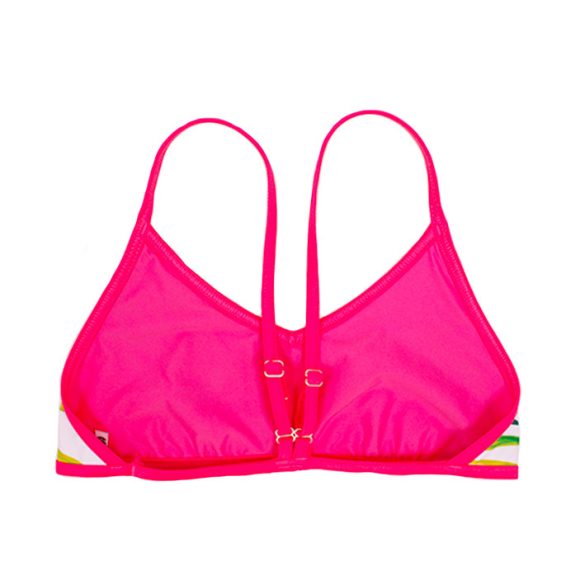 THIN STRAP BIKINI TOP - TOUCAN 