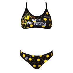 Women's Thin Strap Bikini - SAVE THE BEES