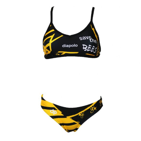 Women's Thin Strap Bikini - SAVE THE BEES