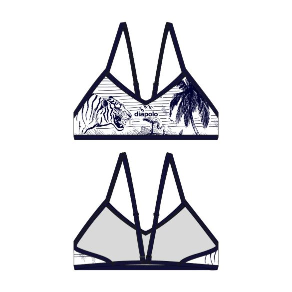 DAMEN BIKINI TOP MIT DÜNNEN TRÄGERN   