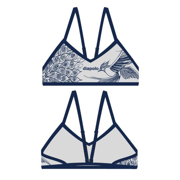 DAMEN BIKINI TOP MIT DÜNNEN TRÄGERN   