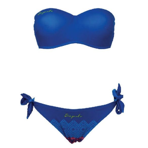 Bikini without strap - Royal blue