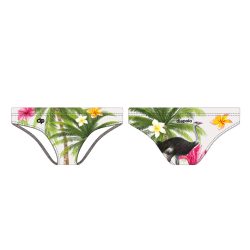 FIGURED BIKINI PANTY - OSTRICH 