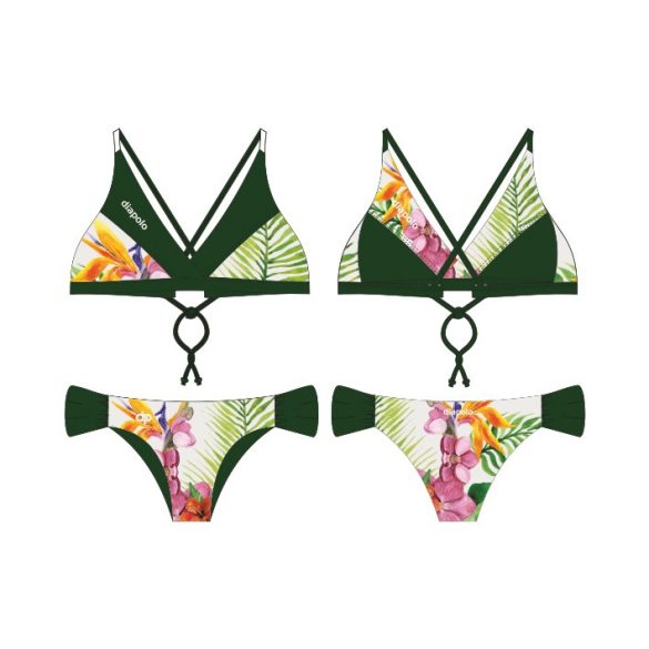 REVERSIBLE BIKINI - Orchid