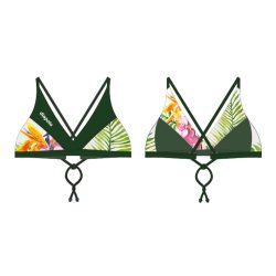 ORCHID REVERSIBLE BIKINI TOP