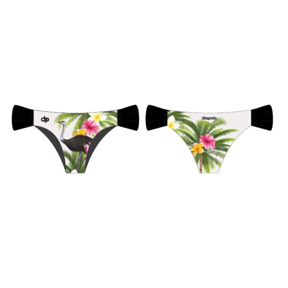 OSTRICH REVERSIBLE BIKINI PANTY