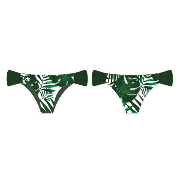 REVERSIBLE BIKINI PANTY - LEAF 