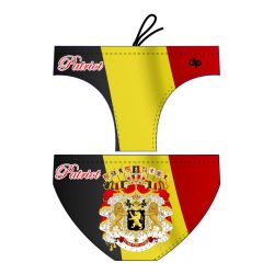 Jungen Schwimmhose-Belgium Patriot