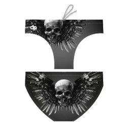 Jungen Schwimmhosen-Skull Gun 1