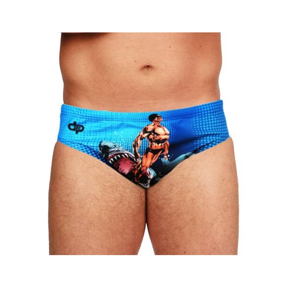 Jungen Schwimmhose-Comics Superheroes Jungen Schwimmhose-Human vs. Shark