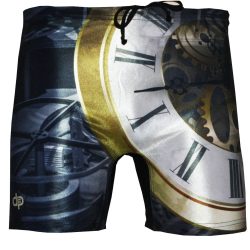 Boy's swim shorts - Clock