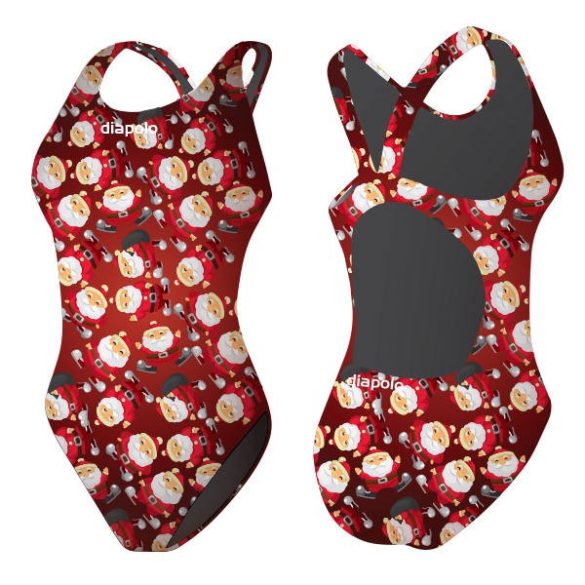 Mädchen Schwimmanzug-Santas mit breiten Trägern