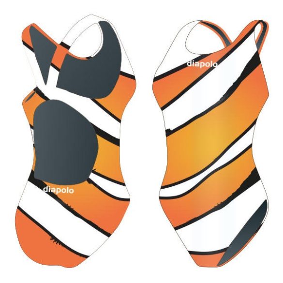 Girl's thick strap swimsuit - Fish