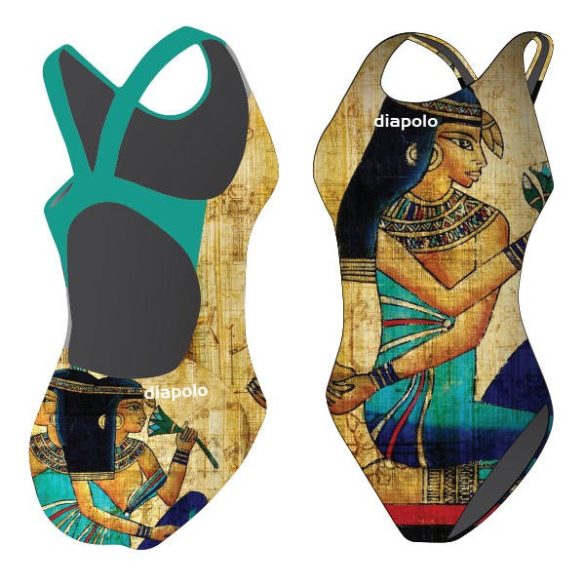 Girl's thick strap swimsuit - Egyptian