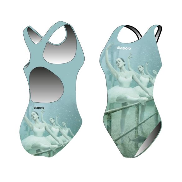 Girl's thick strap swimsuit - Sync ballet