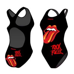Girl's thick strap swimsuit - Rock and Roll - 2