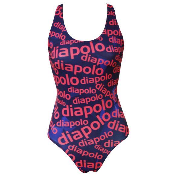 Mädchen Schwimmanzug-Diapolo Design 2 mit breiten Trägern